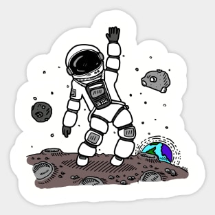 Astronauts Found A Space Sticker